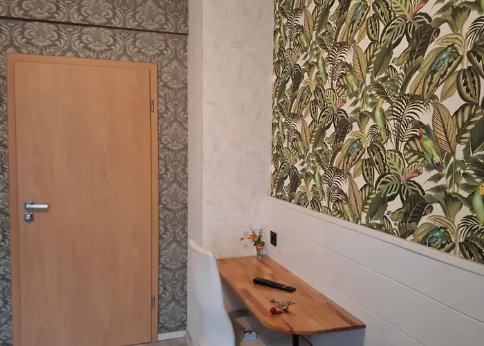 Waldblick Mit Grossem Parkplatz